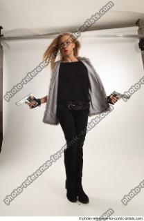 Nikol Action Standing Pose With Guns